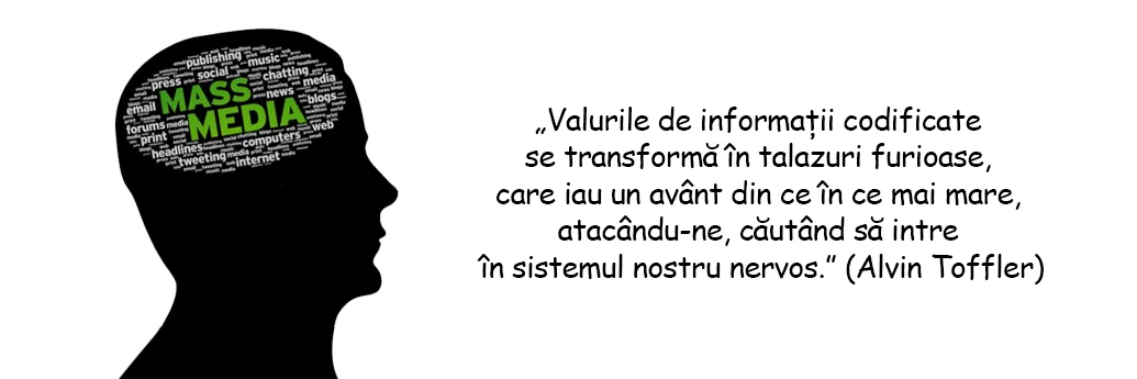 Citat din Toffler despre informațiile codificate